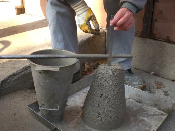 Beton Slump Testi