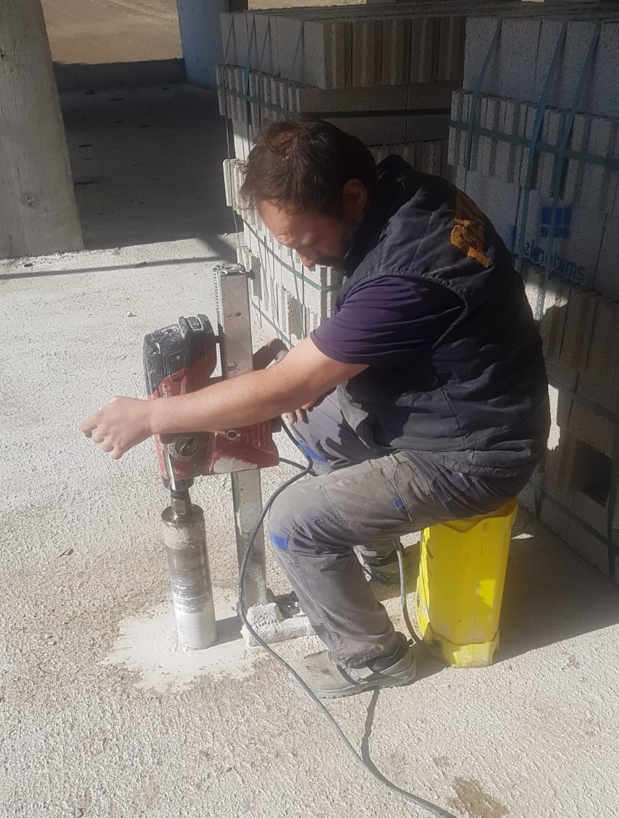 Karot Alma ve Basınç Deneyleri
