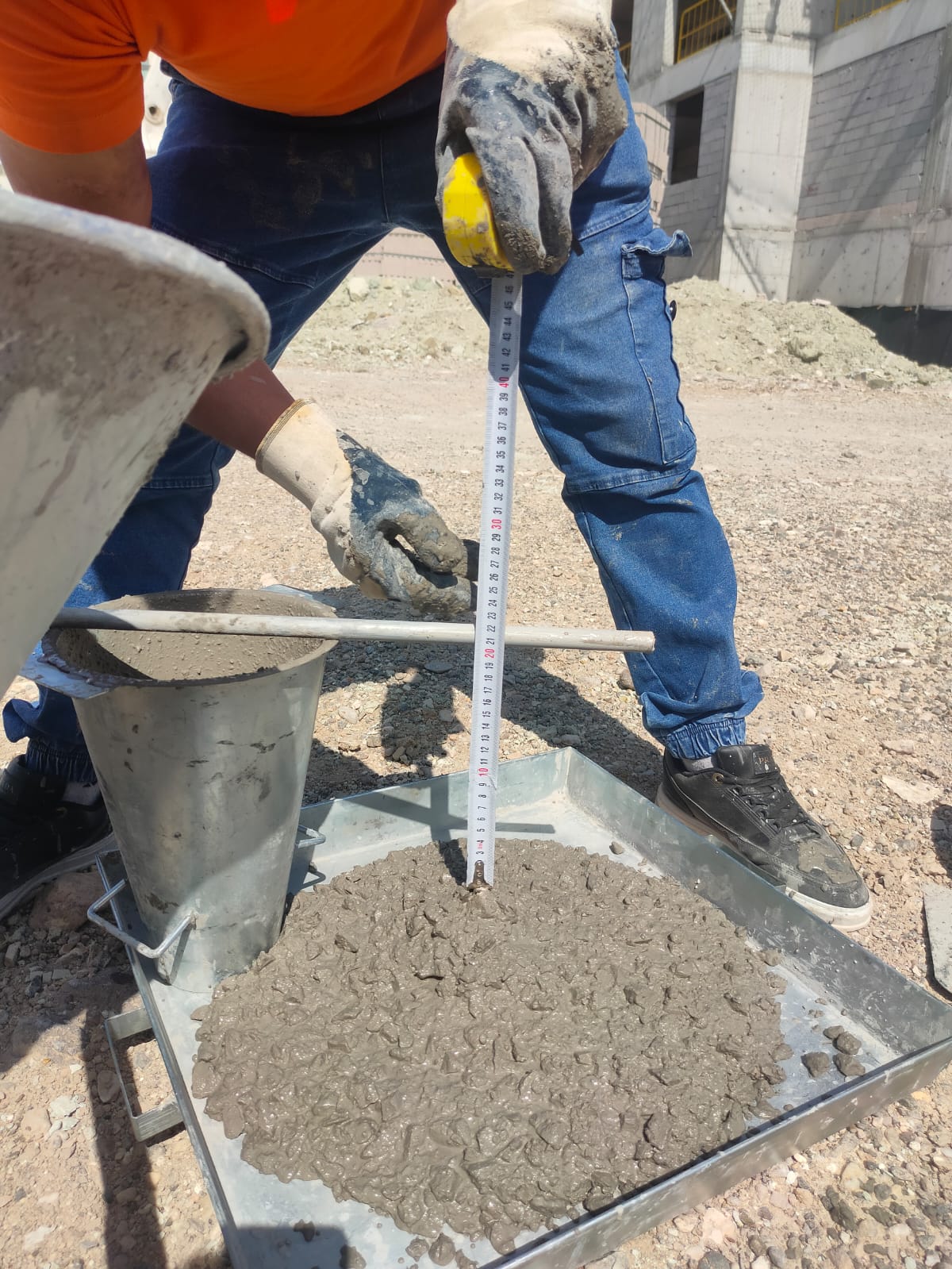 Beton Slump Ölçümü